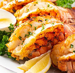 broiled lobster tails